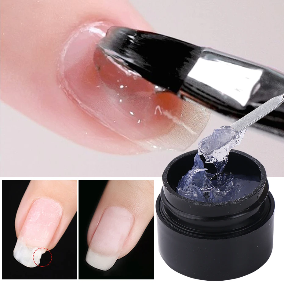 FiberCrackedNailRepairGlueStrongStrengthenConstructingGelQuick