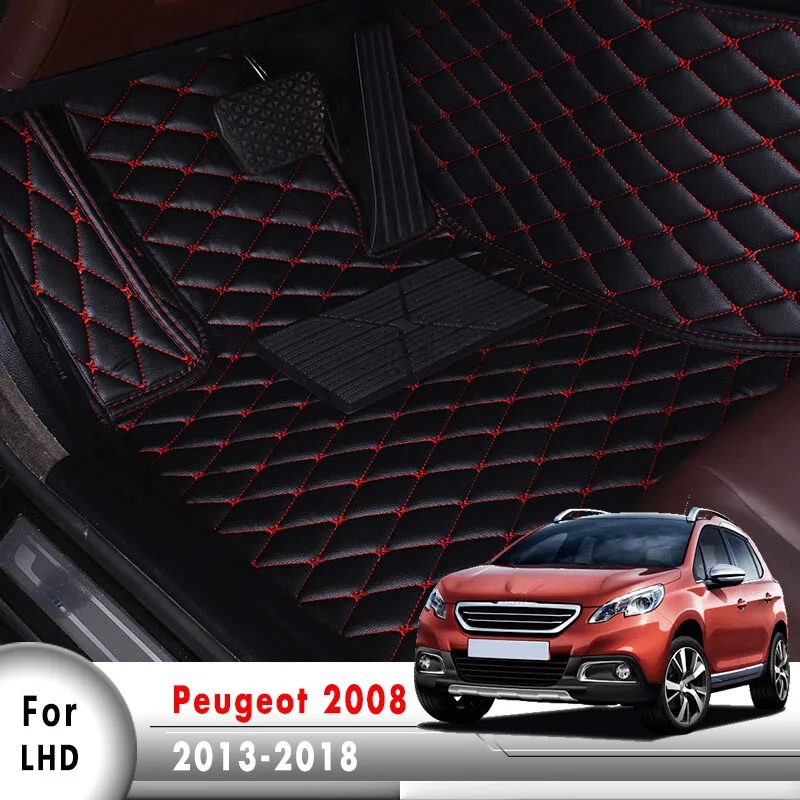  Tapis De Sol en Cuir pour Peugeot 2008 2020 2021 2022