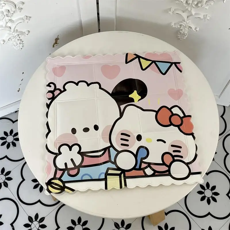

Kawaii Sanrio Hello Kittys Kuromi Pochacco Anime Cute Summer Cooling Cushion Gel Cools Indoor Seat Backs Gifts Toys for Girls