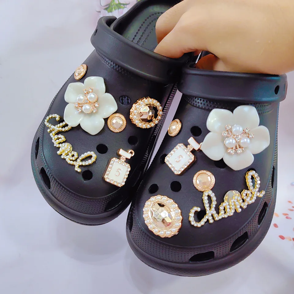 Shoe Charms For Crocs Diy 3d Stereoscopic Shoe Buckle Decoration Flower  Croc Shoe Charm Accessories Girl Party Gift - Shoe Decorations - AliExpress