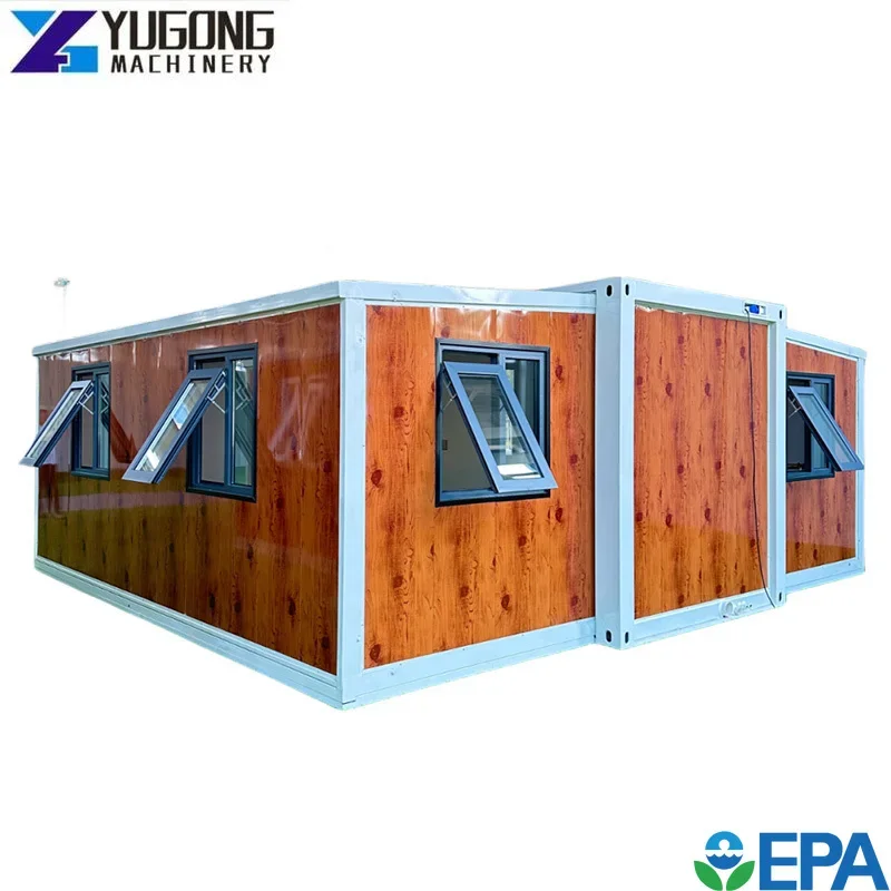 Yg Eco-Friendly Fast Assemblare Modulare Prefabbricato Container Casa Prezzo Famiglia Vivente Campeggio Semplice Casa Pieghevole In Vendita