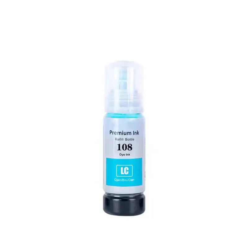Premium Refill Ink 1Set 108 for Epson L8050 L18050 Printer