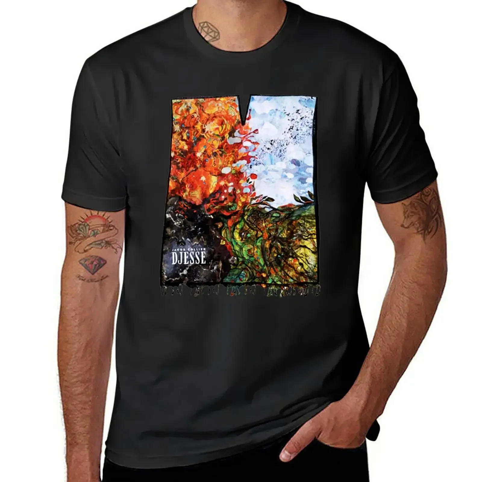 Jacob-Collier-Merch-Jacob-Collier-Djesse-Vol Regalo Giorno Di Halloween, Giorno Del Ringraziamento, T-Shirt Per Il Giorno Di Natale