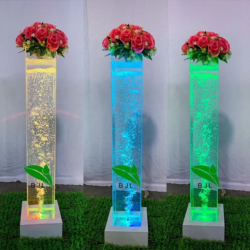 

vintage house luxury decoration led glowing water bubble lamp home decor