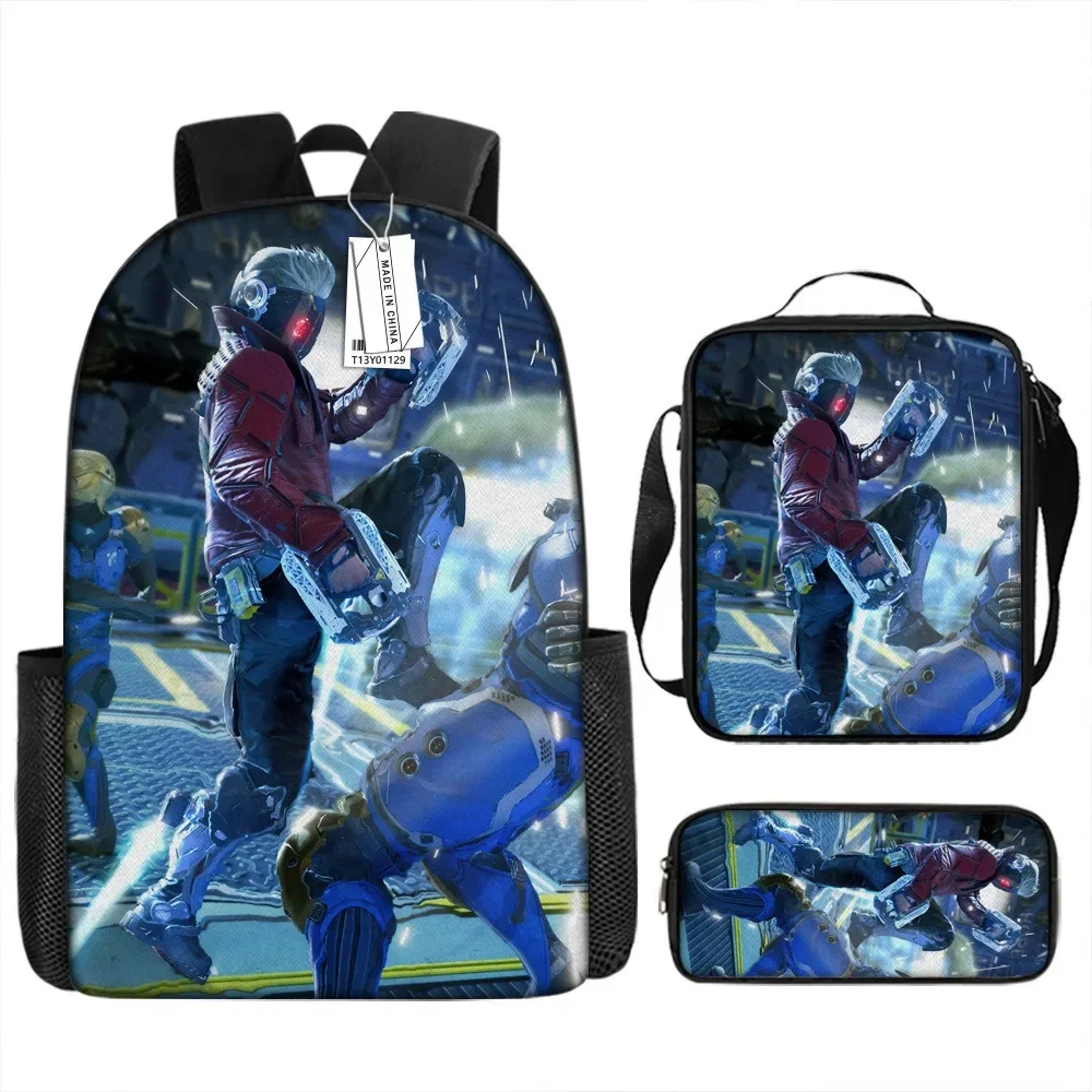 Style 5 + three-piece set (17-inch backpack + shoulder bag + pencil case)