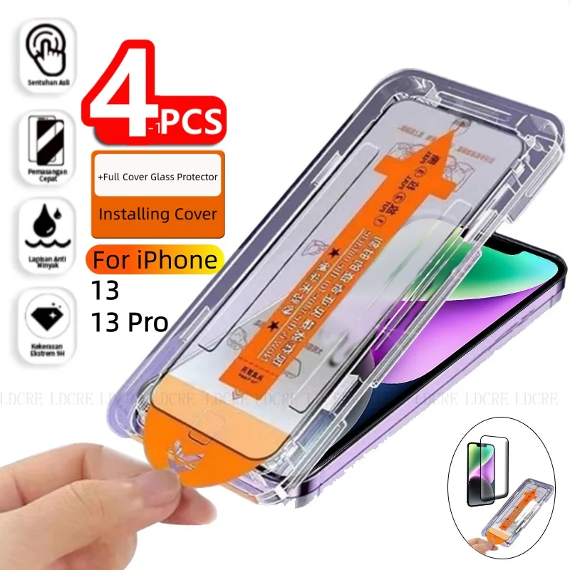Premium Tempered Glass Screen Protector - Dust-Free, Full Coverage - 9H Hardness