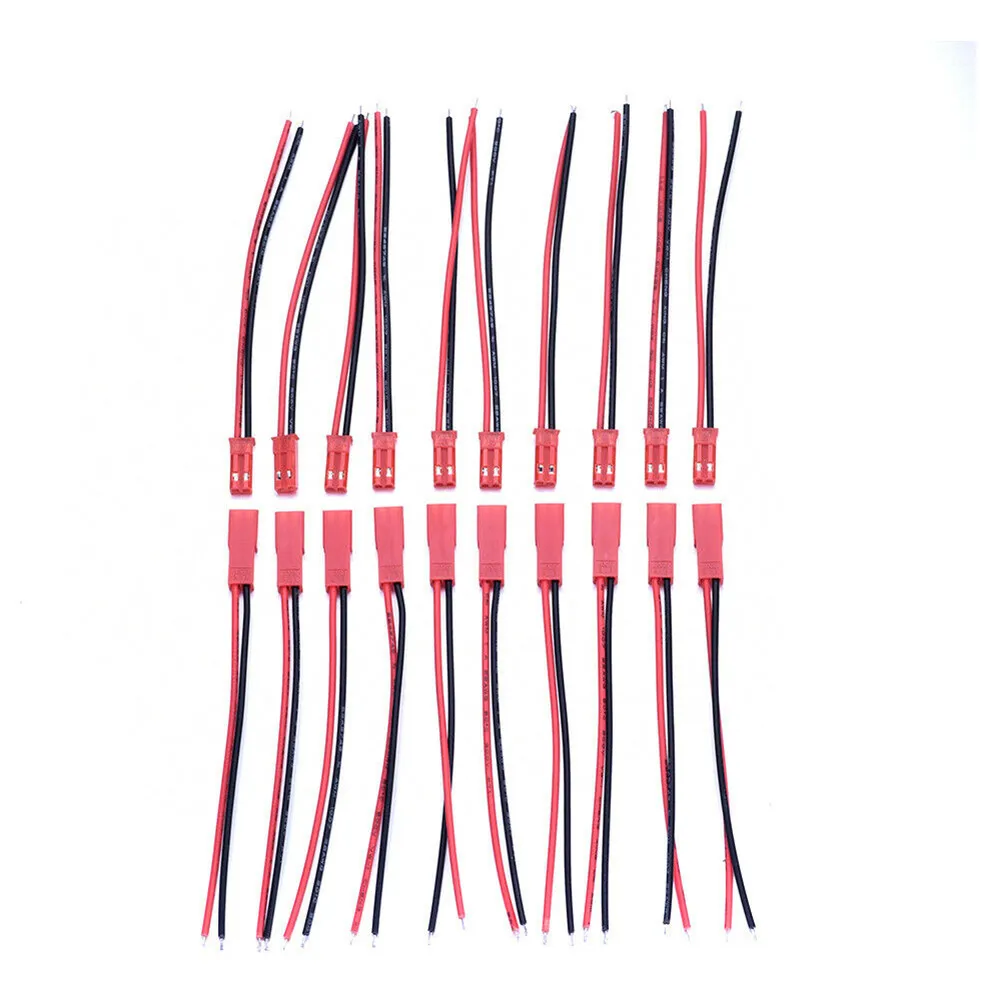 

Brand New JST Connector 20 Pairs Connector Plug Heat Resistance LED Lighting Replacement Set Of 40 Spare Parts
