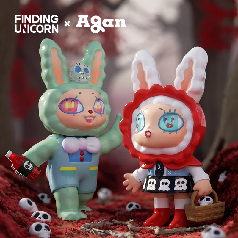 

Finding Unicorn AGAN-YEAOHUA Dark Fairy Tale Series Blind Box Toys Kawaii Action Figure Caixa Caja Mystery Box Dolls Girls Gift