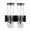 Food Jar Dispenser Safe Airtight High Capacity Grains Cereal Bucket Dispenser for Kitchen Food Storage Cereal Bucket A 1