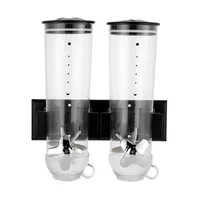 Food Jar Dispenser Safe Airtight High Capacity Grains Cereal Bucket Dispenser for Kitchen Food Storage Cereal Bucket A 1