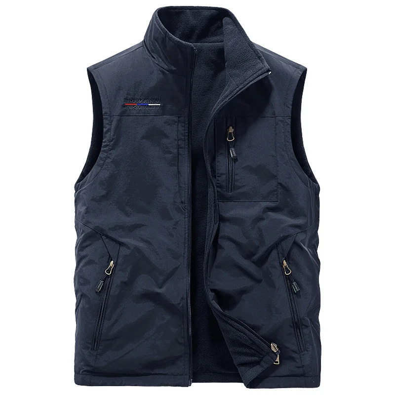 Sleeveless Vest Work Vest Men Photography Clothing MAN Tactical Jackets Winter Motorcyclist Mountaineering Men's Sleeveless Coat