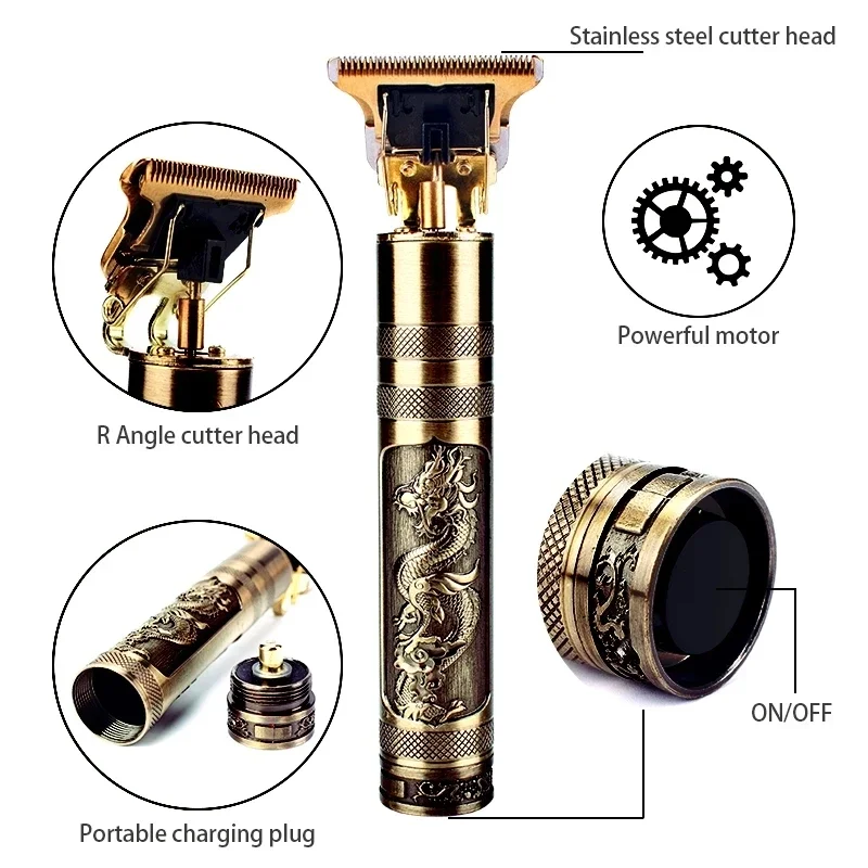 T9 Hair Clipper Electric Hair Trimmer For Men Rechargeable Electric Shaver Men Beard Trimmer Beard Barber Hair Cutting Machine
