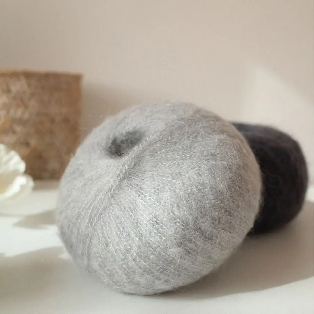 Sweater Soft Mohair Yarn Handmade Warm Crochet Yarn DIY 1MM Knitted Sewing