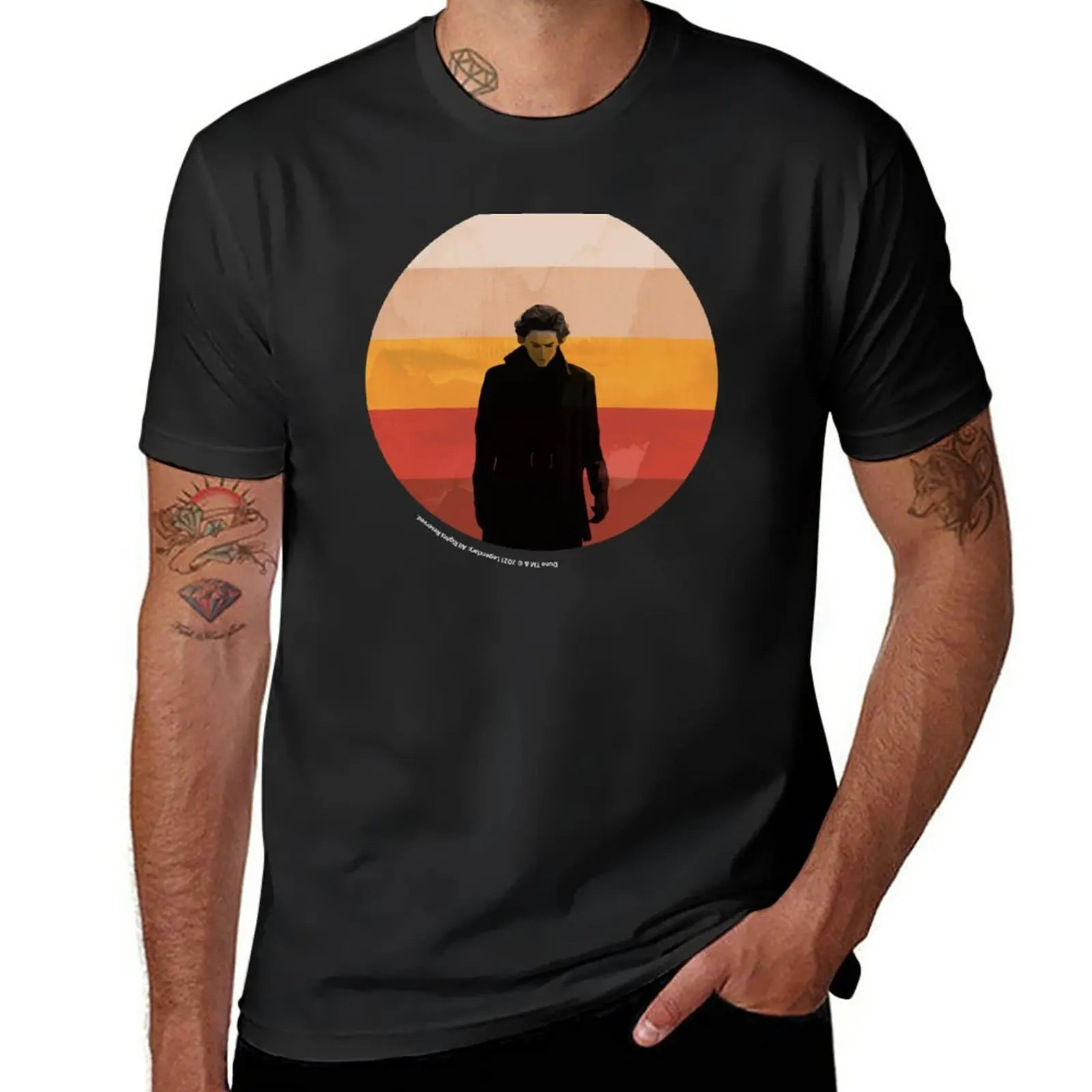 

New Dune 2020 / Inkpress Artwork T-Shirt graphics t shirt anime clothes t shirt man mens cotton t shirts