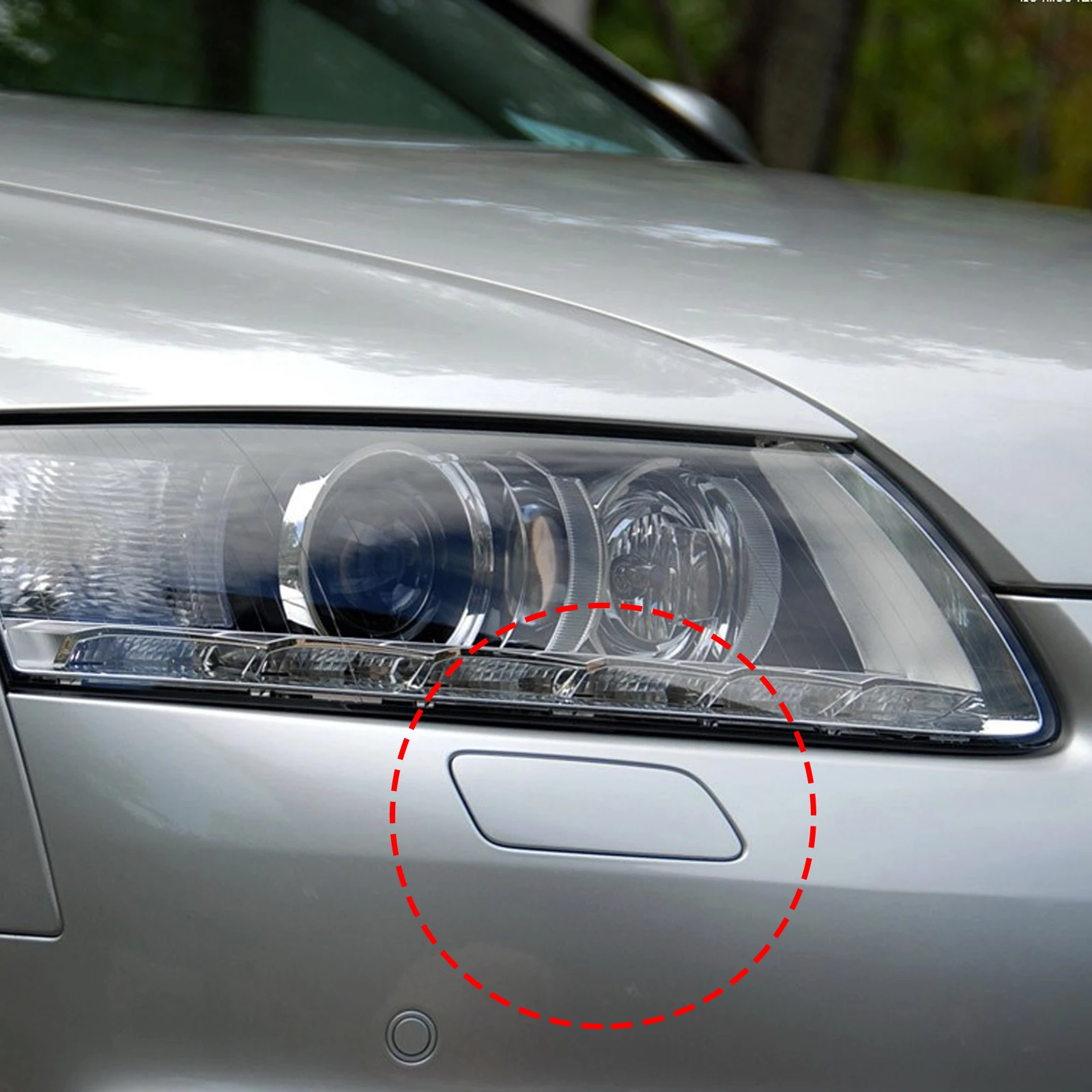 Audi a6 headlight washer cover best sale