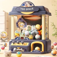 Doll Claw Machine DIY Doll Machine Kids Coin Operated Play Game Clip Doll Toys Large Claw Catch Toy Crane Machines Christma Gift 1