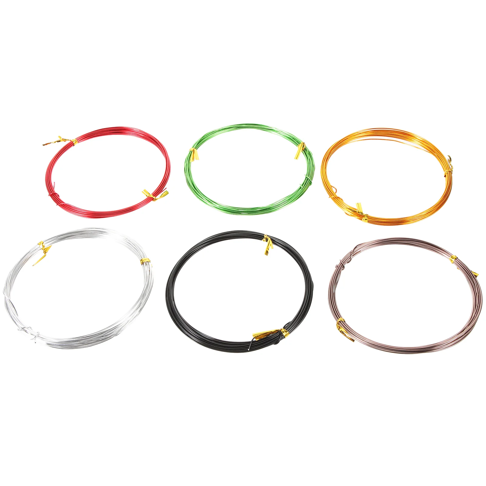 

6pcs Gardening Bonsai Tree Wires Aluminum Bonsai Tree Training Wires Bonsai Tree Tools for Diy