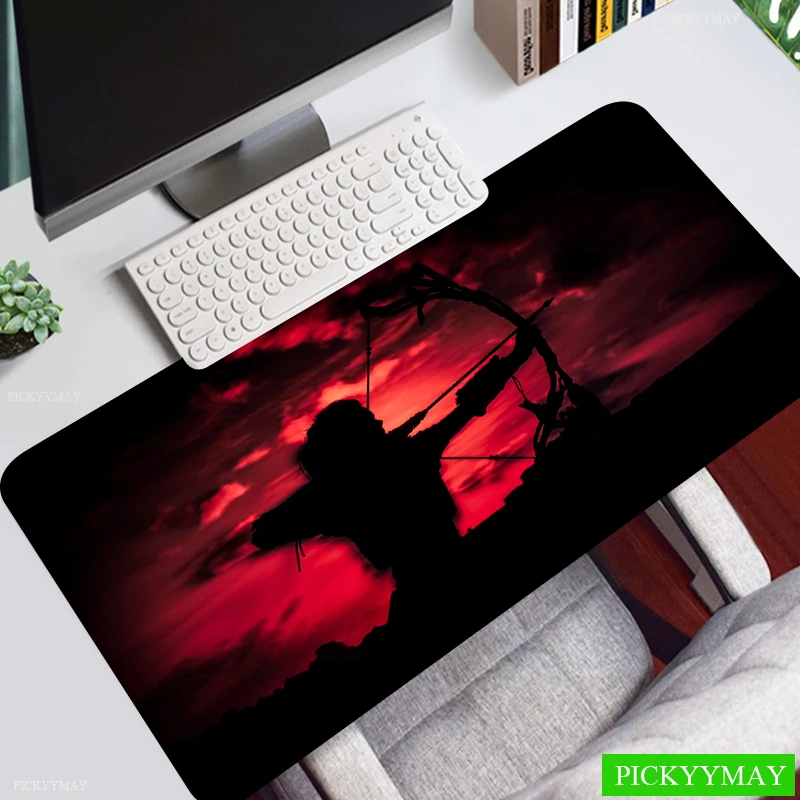 Horizon Zero Dawn Gaming Mouse Pad Mousepad Gamer Grande Tapete de Mesa Tapetes de Teclado de Computador Tapete de Mesa Xxl - Imagem 5