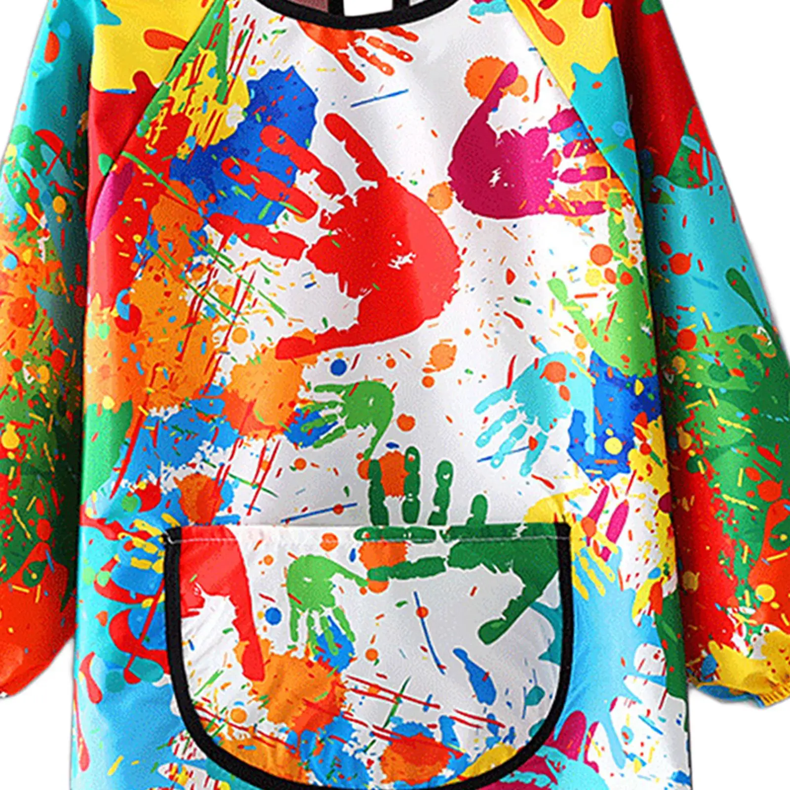 Kids Art Smock Painting Apron Portable Art Class for Cooking Drawing Baby