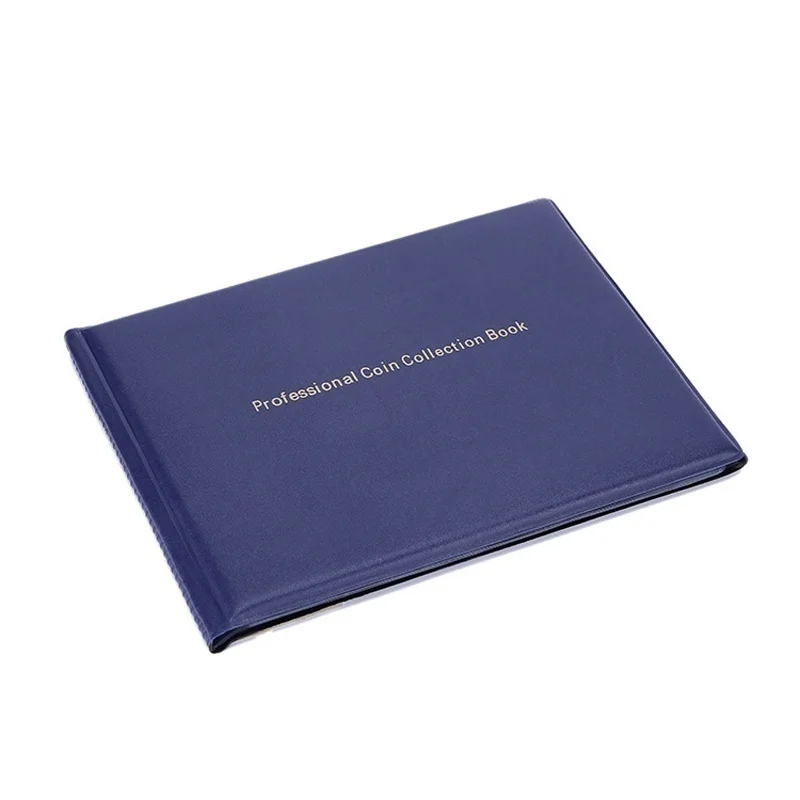 Album Per Monete Da 240 Unità - Raccoglitore In PVC Rosso Con 10 Pagine, Impermeabile E Portatile