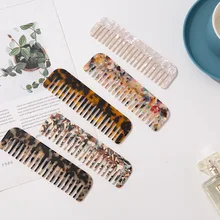 

Korean Fashion Acetate Anti-static Massage Hair Combs Colorful Hairdressing Comb Hair Brush For Women Girls Hair Styling Tool