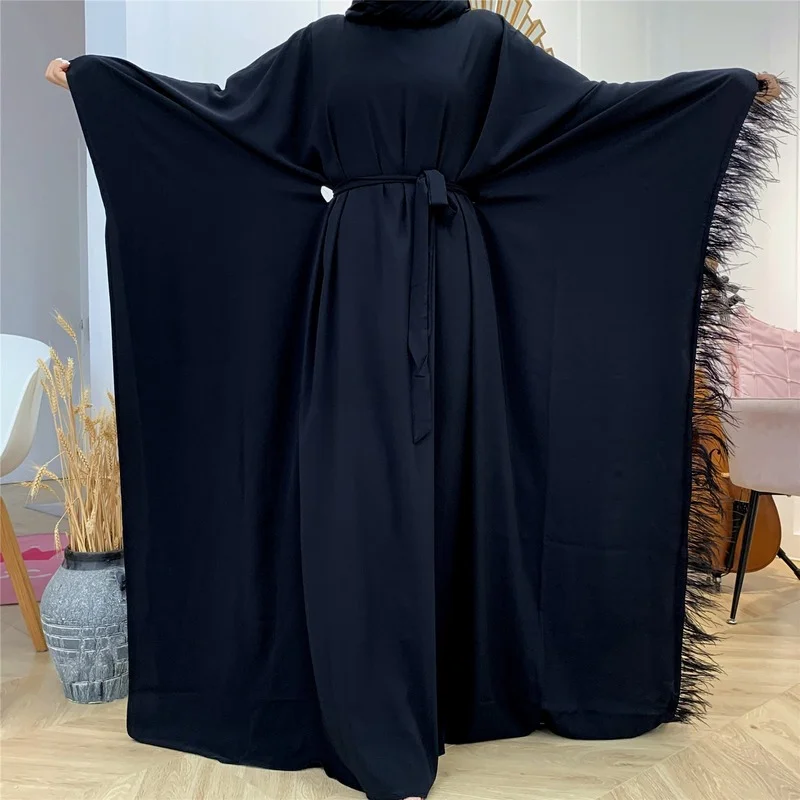 Robe Djellaba Vestidos Femme Kaftan Dubai Abaya Turkey Muslim Fashion Hijab Dress Islam Clothing Dresses Abayas For Women Caftan