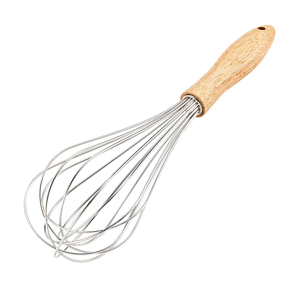 

1Pc Egg Whisk Handheld Eggbeater Household Stainless Steel Cream Frother Egg Flour Blender Stirring Tool Kitchen Accessory