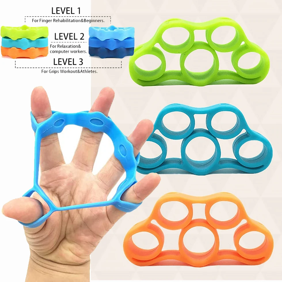 Hand Grip Strengthener Finger Exerciser Grip Strength Trainer Relieve
