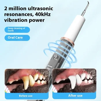 Smart Ultrasonic Pet Dental Scaler for Dogs & Cats