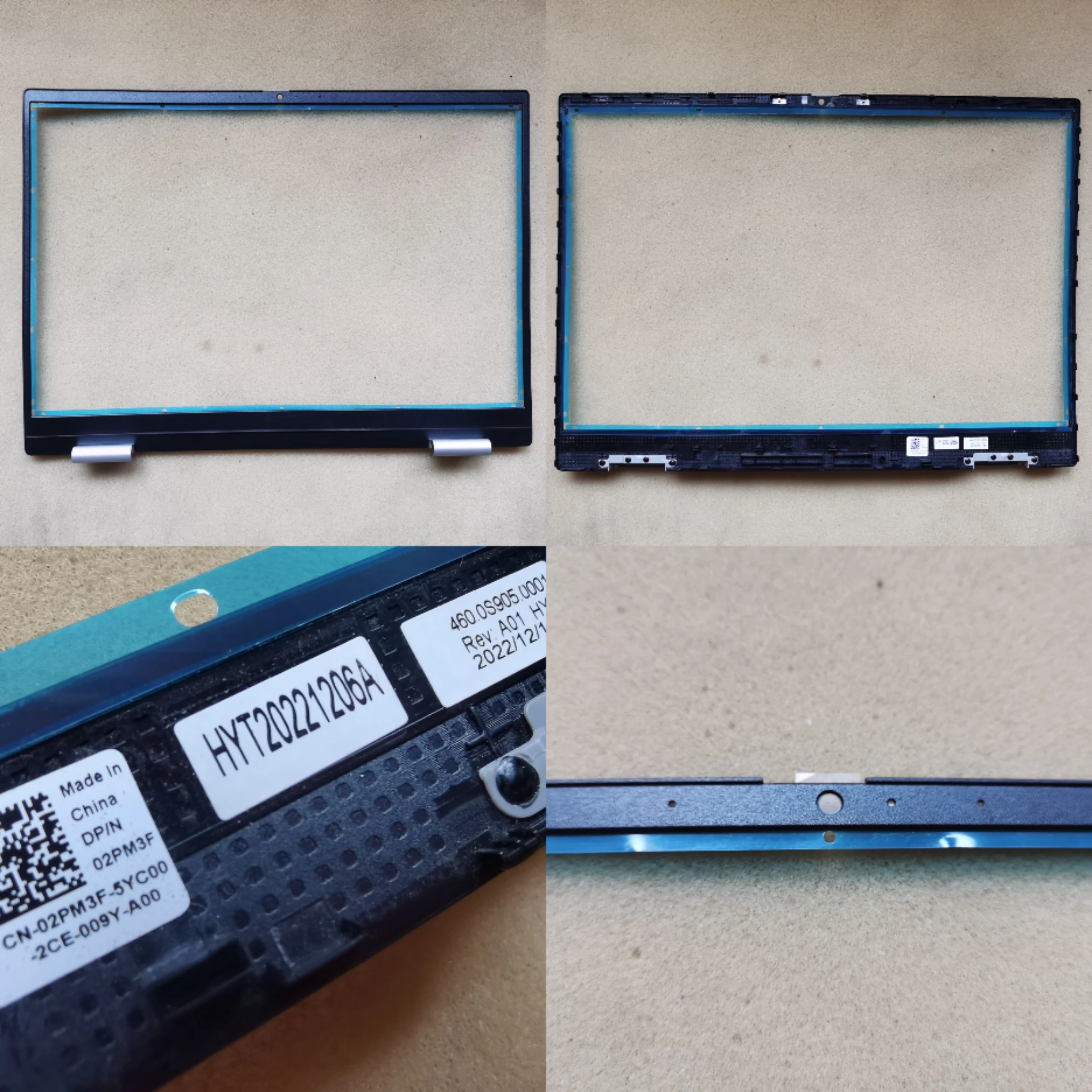 Nuovo Telaio Dello Schermo Della Cornice Anteriore Dell'Affissione A Cristalli Liquidi Del Computer Portatile Per Dell Inspiron 14 7430 7435 02 Pm3F