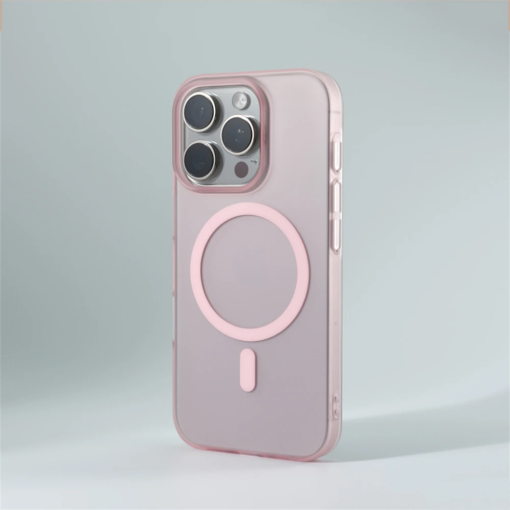 Ultra Thin Matte Hard Translucent Case with MagSafe Compatibility