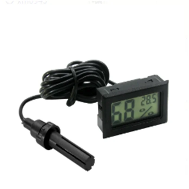 Méhészet Méhkas Mini Kényelmes Digitális Lcd Higrométer Hőmérő Érzékelő Megfigyelő Páratartalom Detektorával