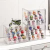 1pc Three Layer Acrylic Display Rack Transparent Ladder Handmade Anime Car Model Blind Box Storage Box Jewelry Sorting Box 5