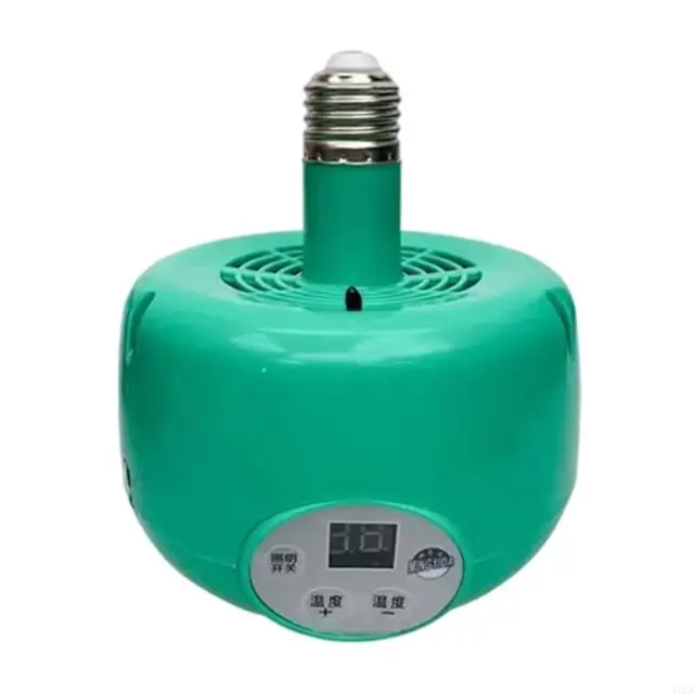 2025 New Reptiles Box Heating Lamp with LED Warm Light and Automatic Temperature Easy Control for Poultry Chicken Heating Supply 2
