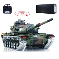 TD 1/16 RC Tank M60A3 Remote Control BB Infrared Battle Toy Barrel Recoil RTR Battle Metal Wheels Tracks Drriving Wheels TH23294 1