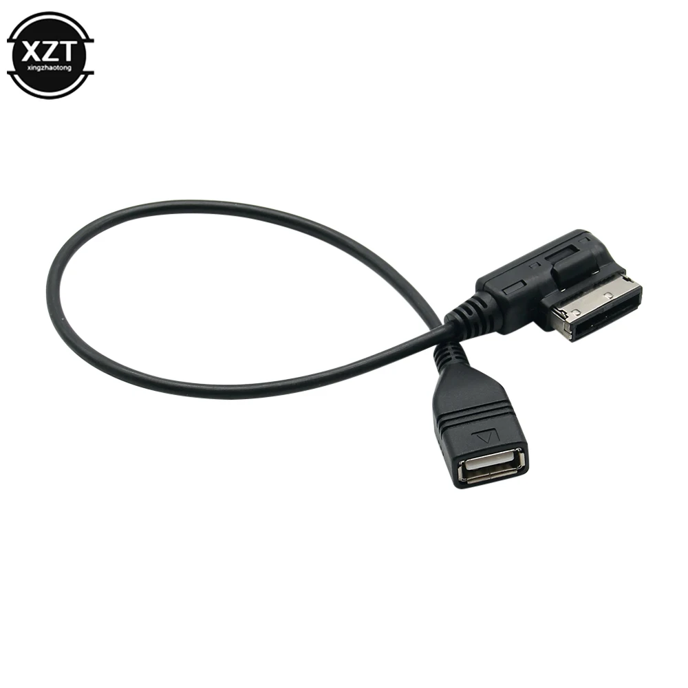 AUX Media Interface USB Cable Female Audio Adapter Cable AMI For Mercedes For Benz