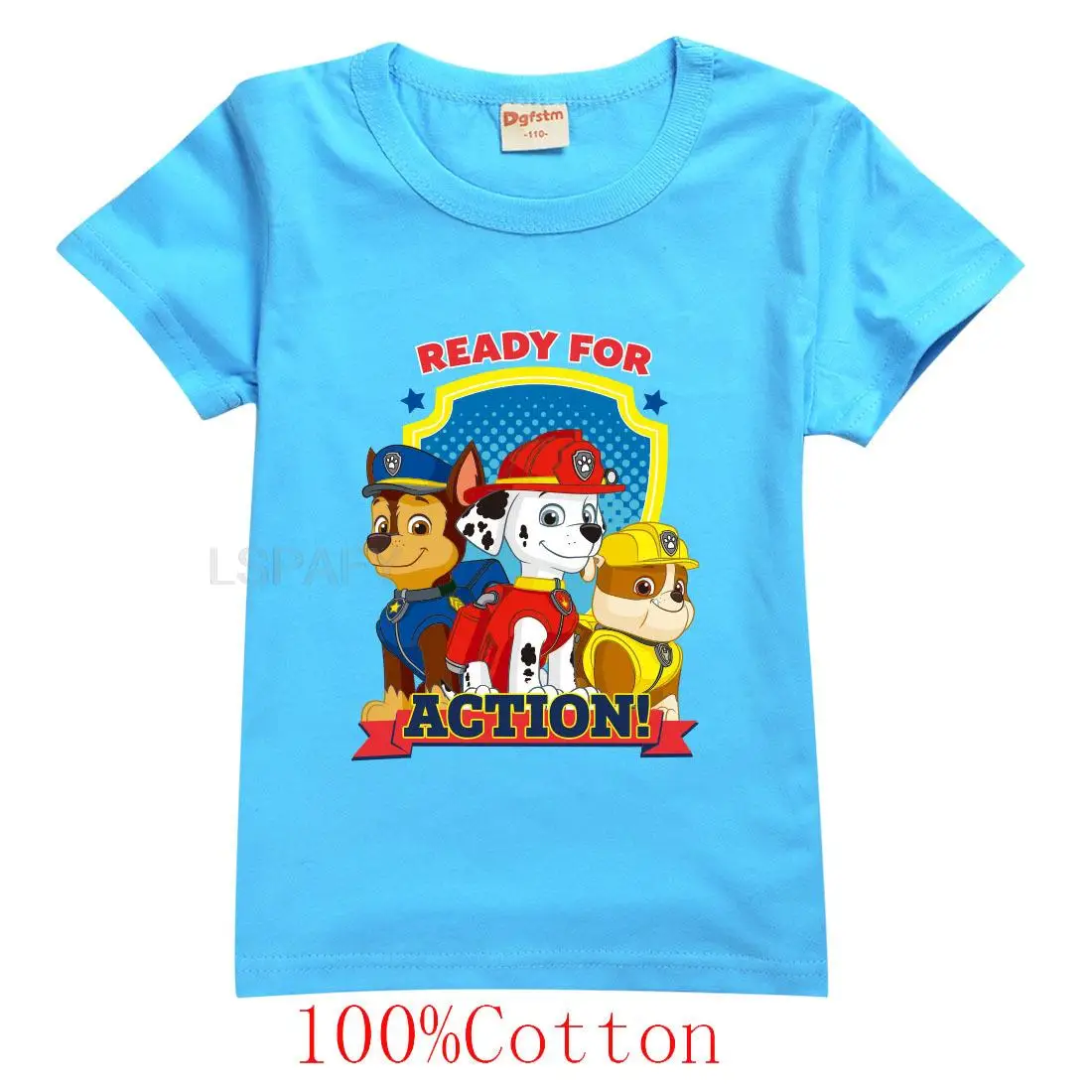 PAW PATROL T-shirt Kids Cartoon Clothes 
