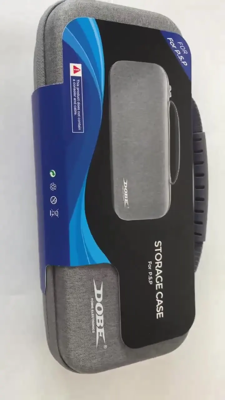 TP5-3552 Portable Carrying Case For PS5 Portal Console EVA Zipper Handbag For PS5 Travel Protector Storage Bag