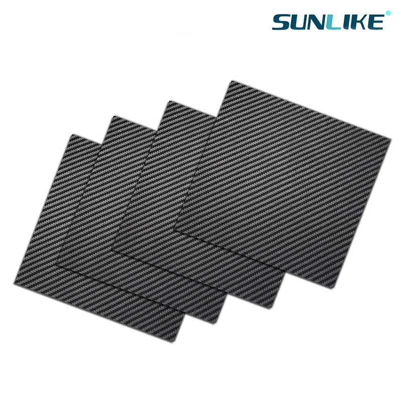 3K Carbon Fiber Sheet Plate – 500x400mm, Various Thickness (0.5mm To 5mm), High-Strength Carbon Fiber Panel For DIY & Modding
