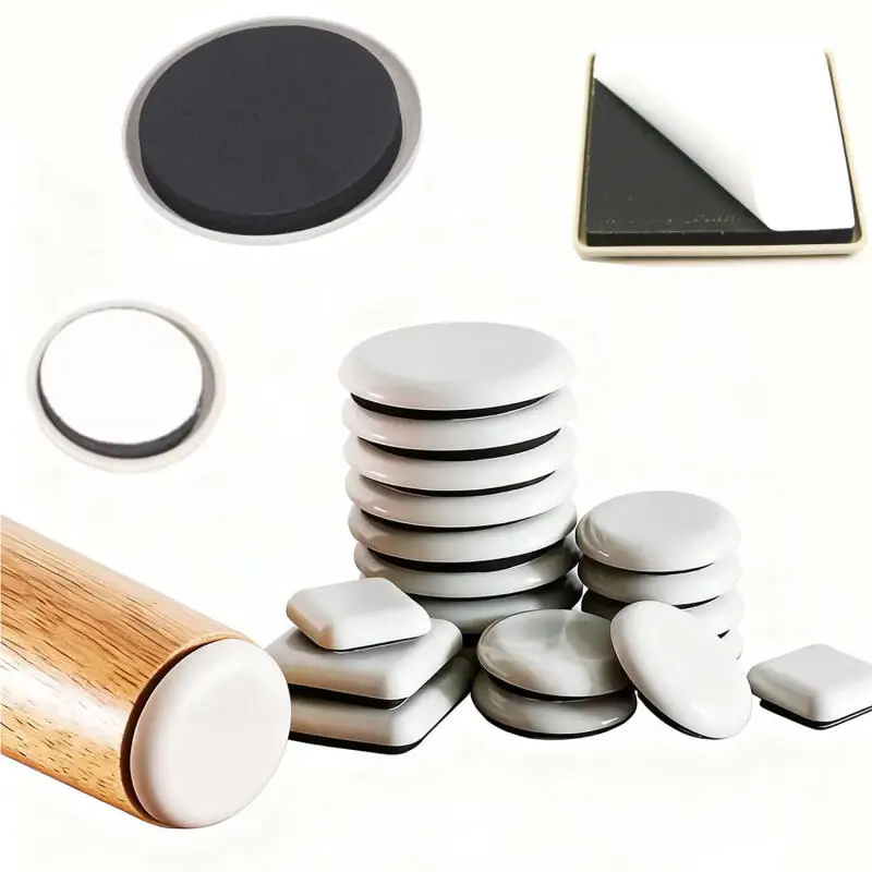 Self-Adhesive Felt Pads for Furniture - Easy Move Floor Protectors & Glides