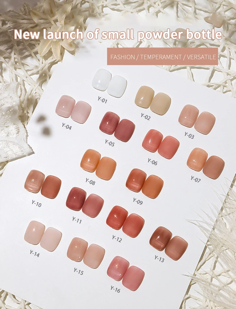 16 Hot Colors Gel Nail Polish