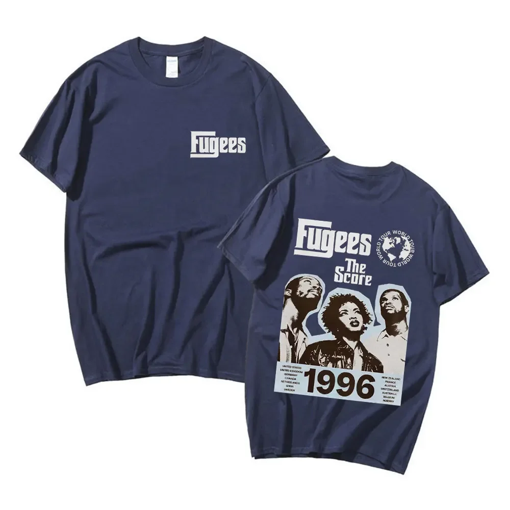 

Rapper Lauryn Hill Graphic T Shirt Men Women Hip Hop Rock Pop Music Tee Shirt Retro 90s Fashion Oversized Cotton Tops Streetwear