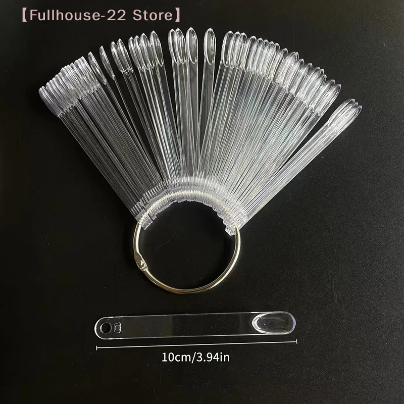 【MAX-22】네일 아트 디스플레이 견본 UV 젤 네일 팁 컬러 카드 네일 플레이트 템플릿 플레이트 섹터형 팔레트 매니큐어 도구