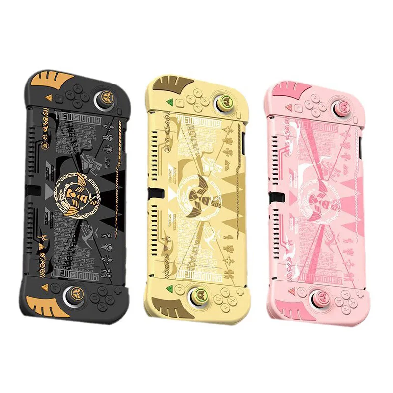 Custodia In Silicone Thumb Stick Cap Protector Per Nintendo Switch/Ns Oled Joy-Con Controller Tpu Soft Hand Grip Shell Button Cover