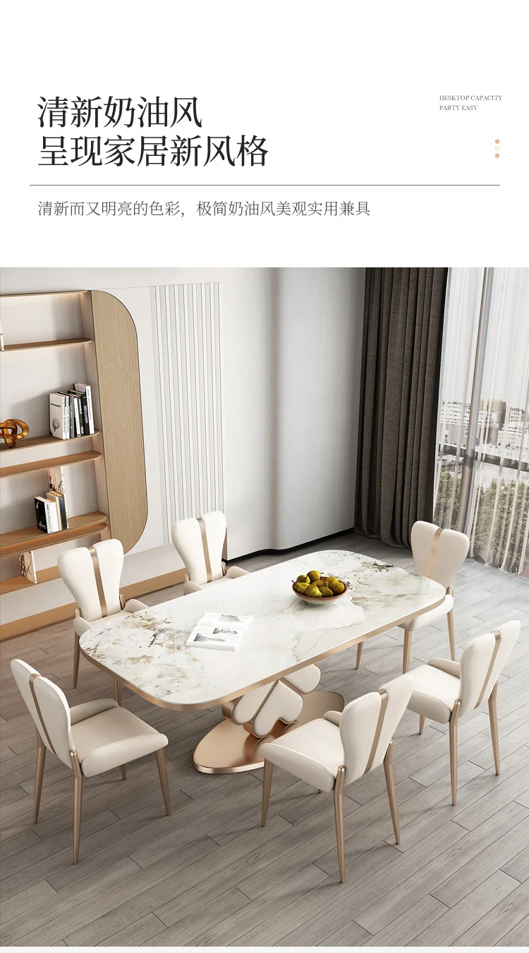 Description Picture 6 of itemDesign Dining Room Chairs Living Room Modern Dressing Nordic Style Chairs Bedroom Luxury Muebles De Cocina Kitchen Furnitures