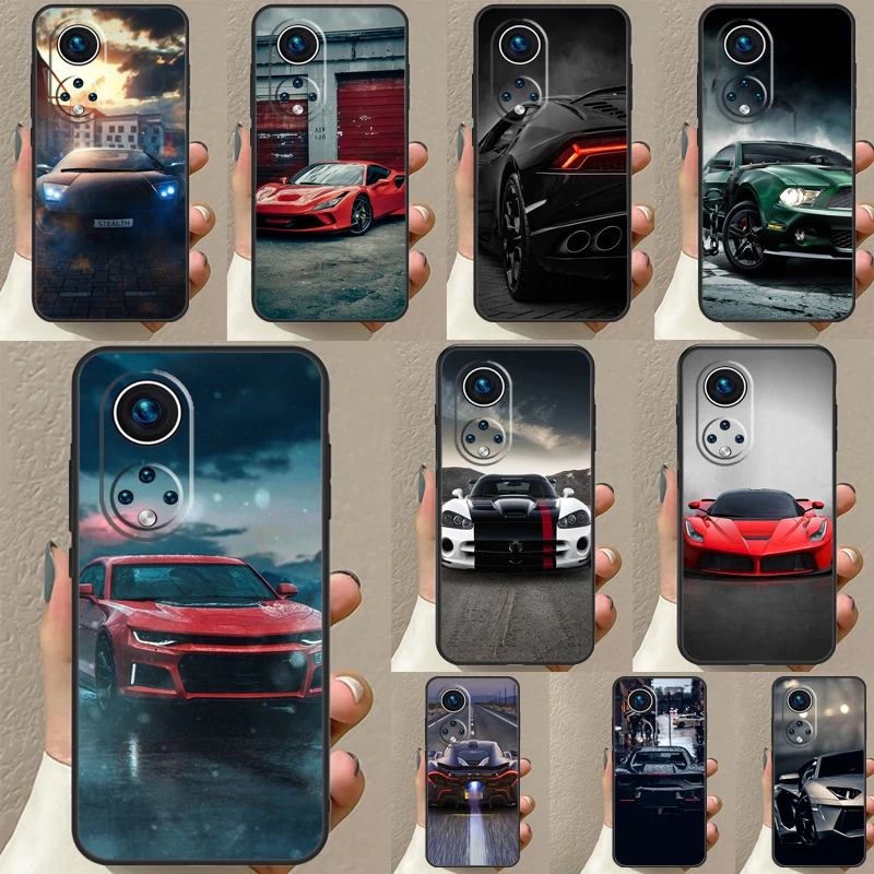 Sleek Sports Car Design Phone Case