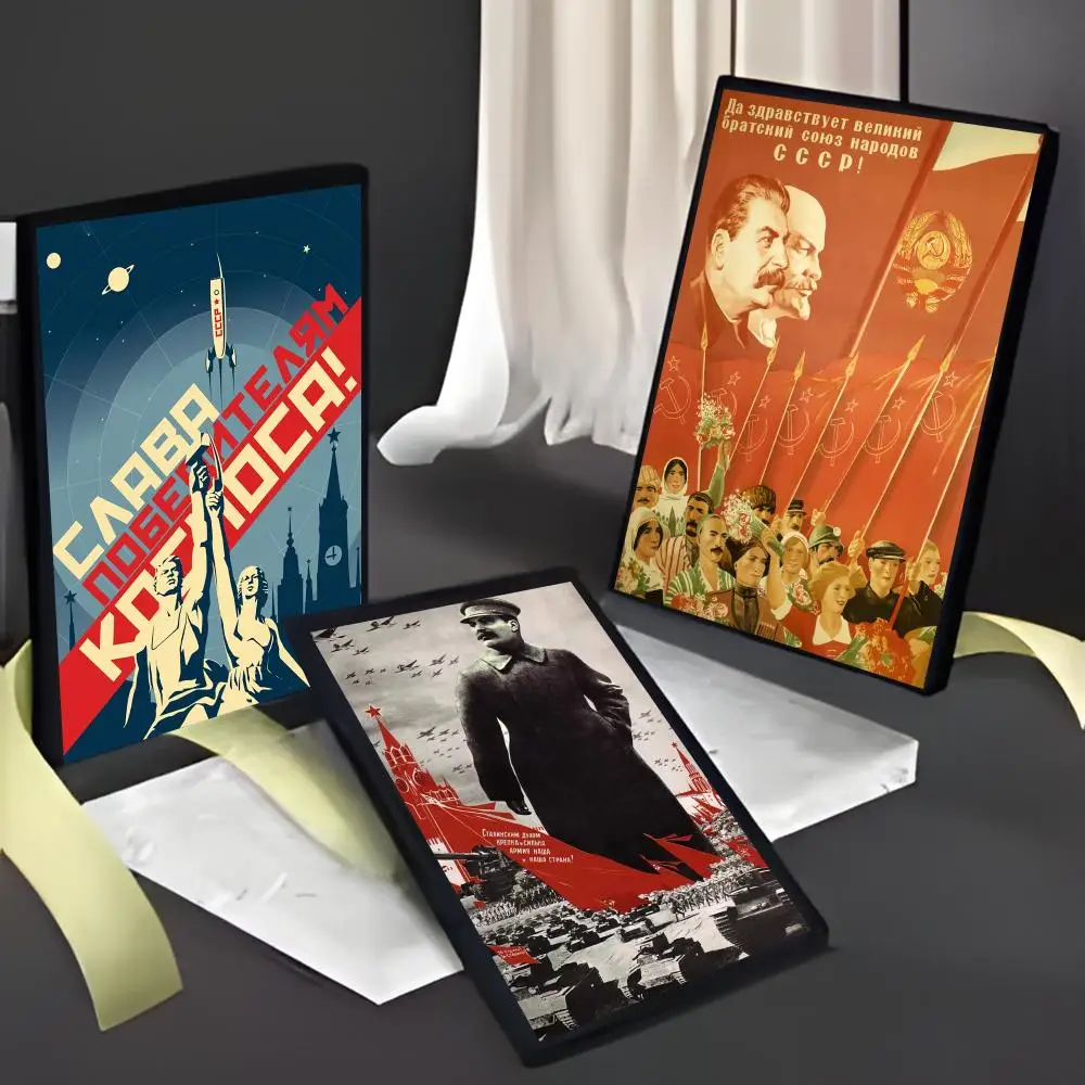 Vintage-Style Soviet Union Film Poster for Children's Room Wall Decor