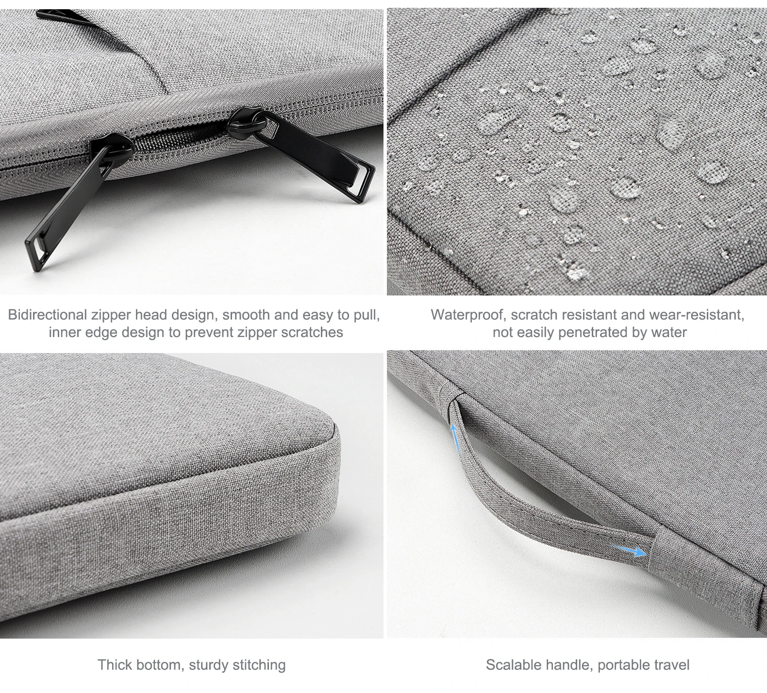 Versatile Protective Laptop Sleeve 13-15.6 – Premium Case for Enhanced Device Safety