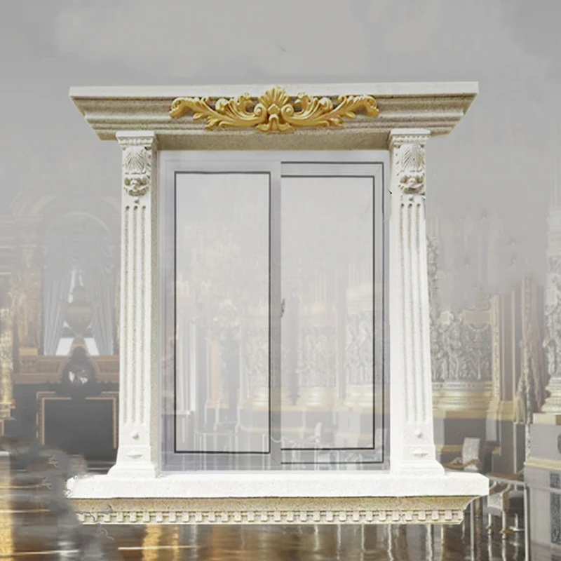 Durable ABS Plastic Square Column Window Border Mold, Concrete Door ...
