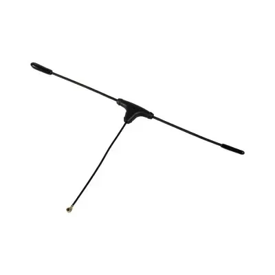 Antenne Foxeer ELRS pour drone FPV, détail du câble et de l'embout de fixation